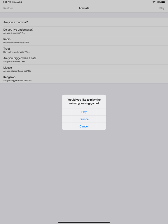Screenshot #4 pour Animals Guessing Game
