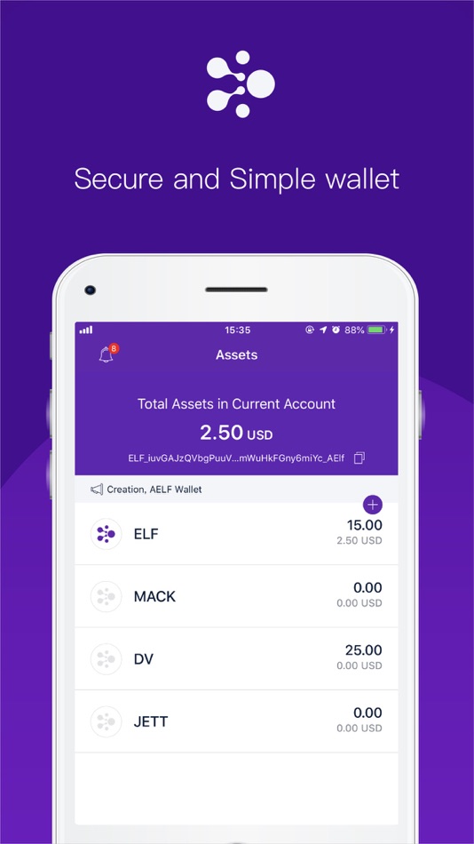 #1. aelf Official Wallet (iOS) 由: haopu