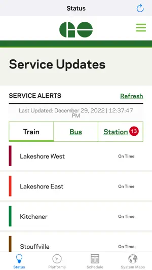 GOToronto: GO Transit Sidekick screenshot 1