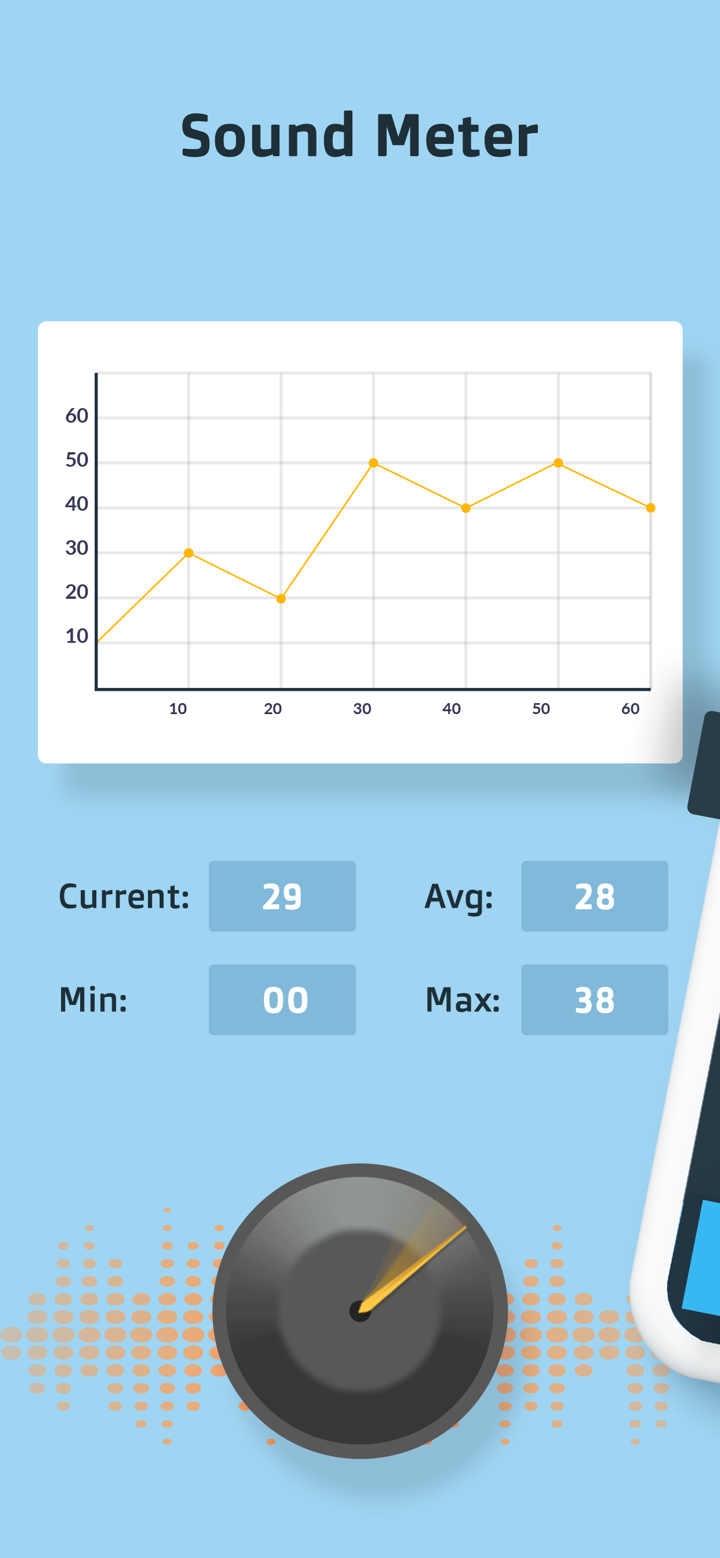 Sound Meter: db Level Measure screenshot 2