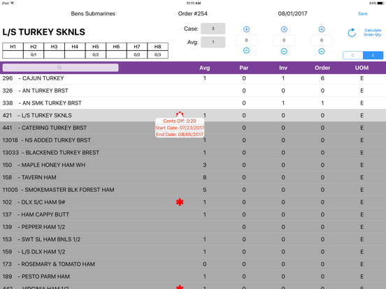 Screenshot #6 pour Xtreme Order Entry