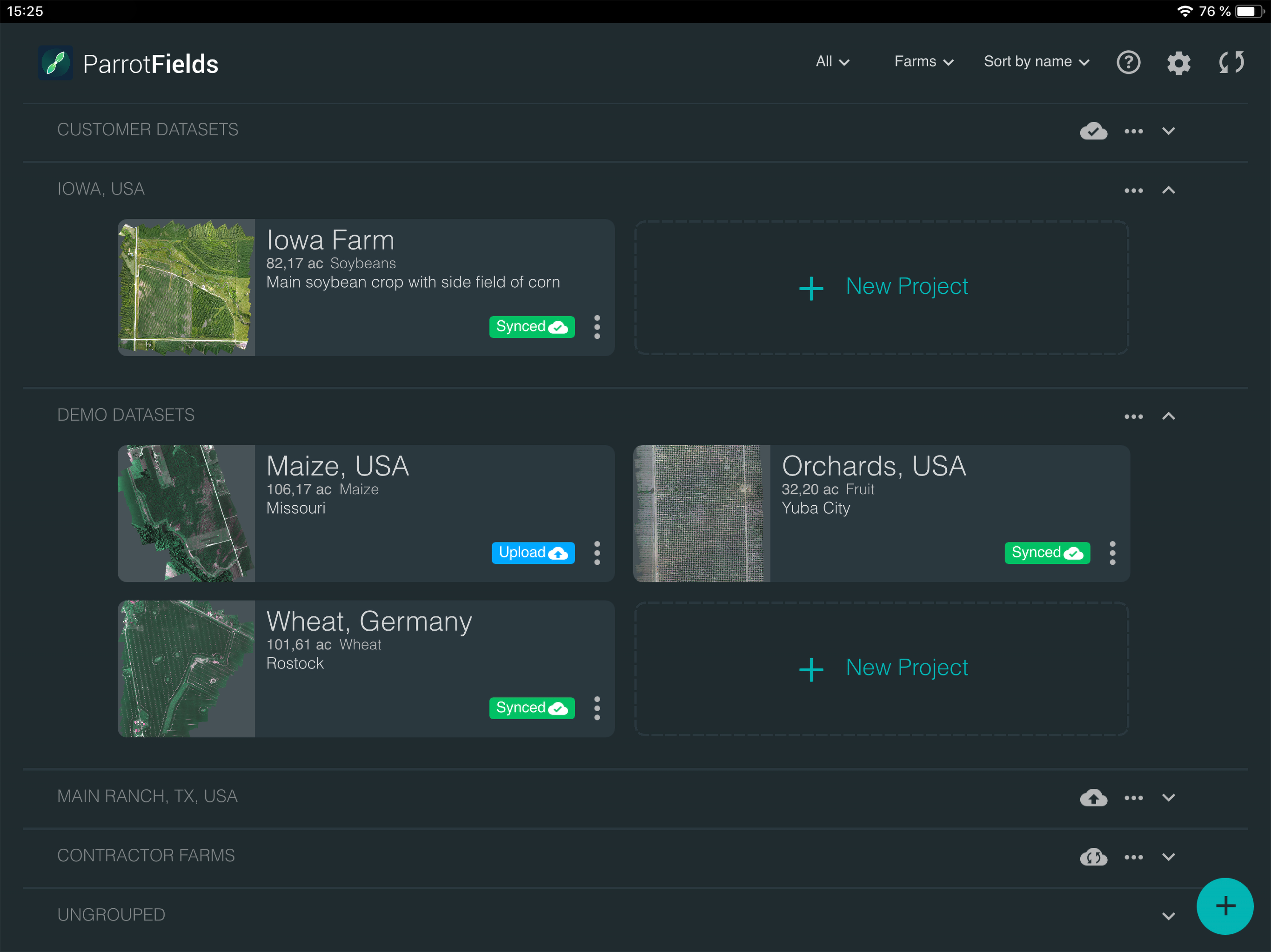 ParrotFields screenshot 2