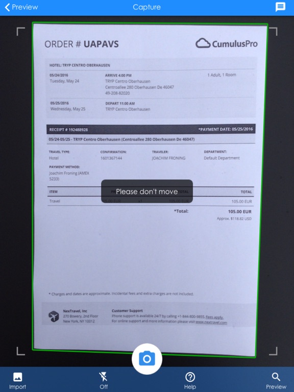 Screenshot #5 pour Mobile Document Capture