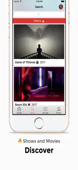 Game screenshot Up Next Shows and Movies apk