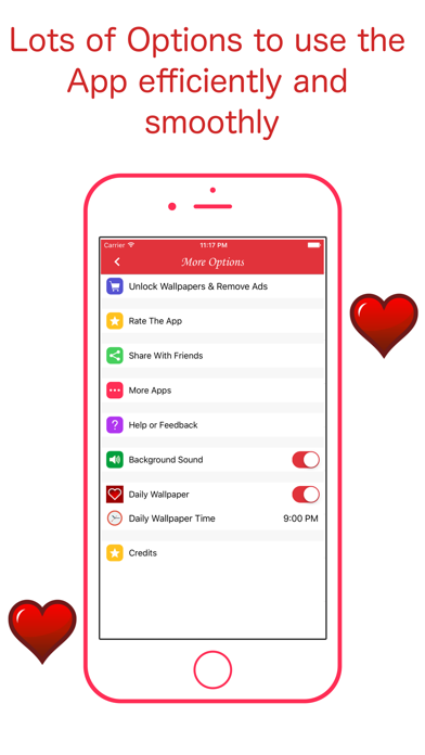 Love Wallpaper Maker iPhone screenshot 5 - Lifestyle app