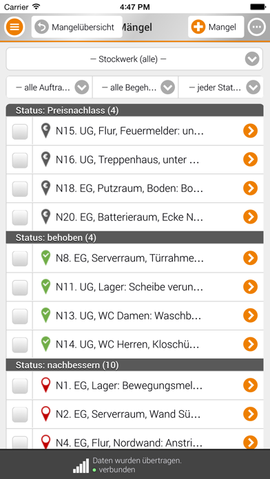 Bau-Mängel Screenshot