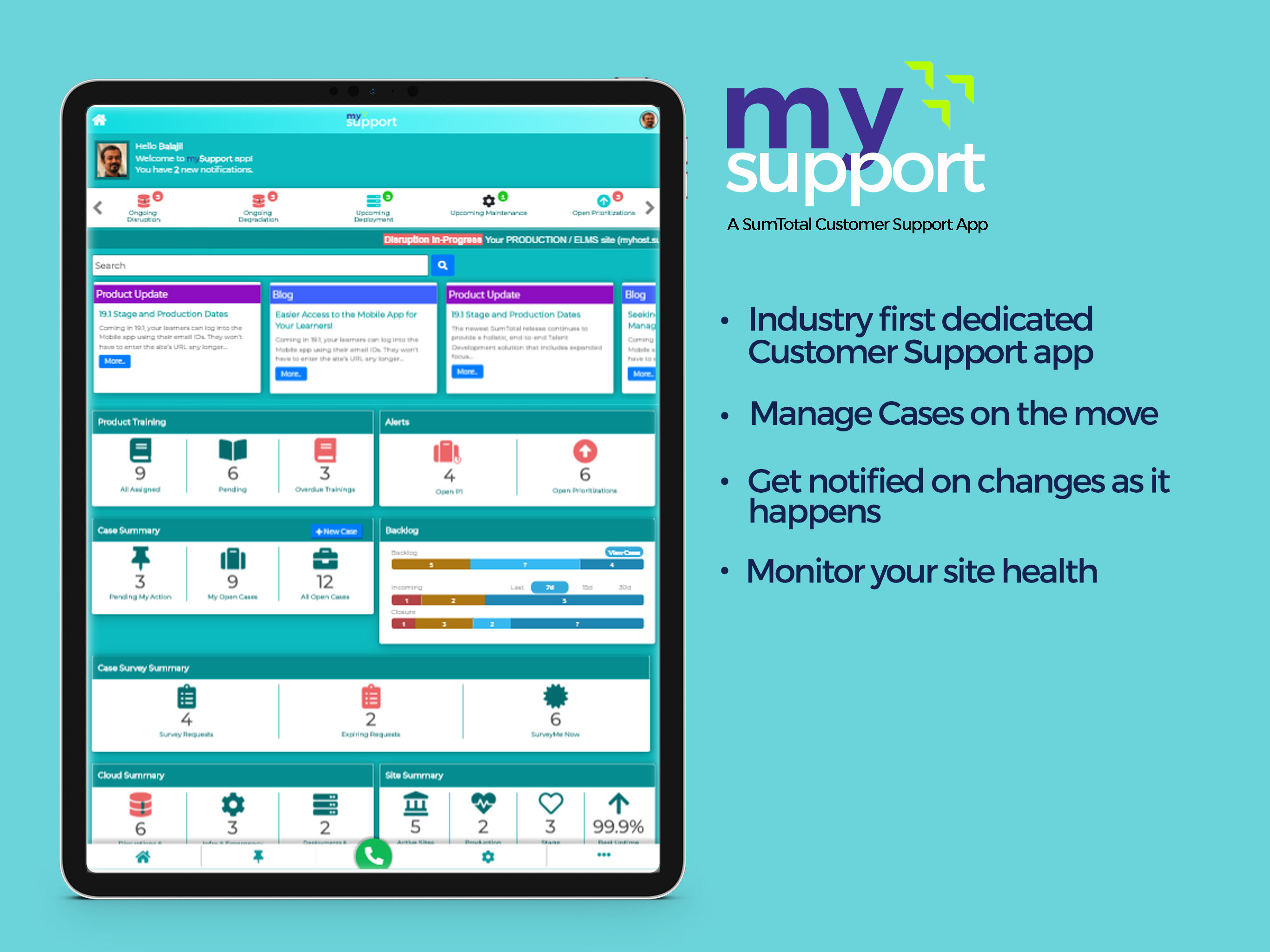 SumTotal mySupport