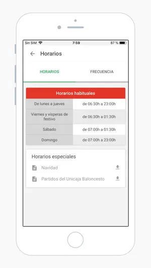 Metro de Málaga Oficial screenshot 2