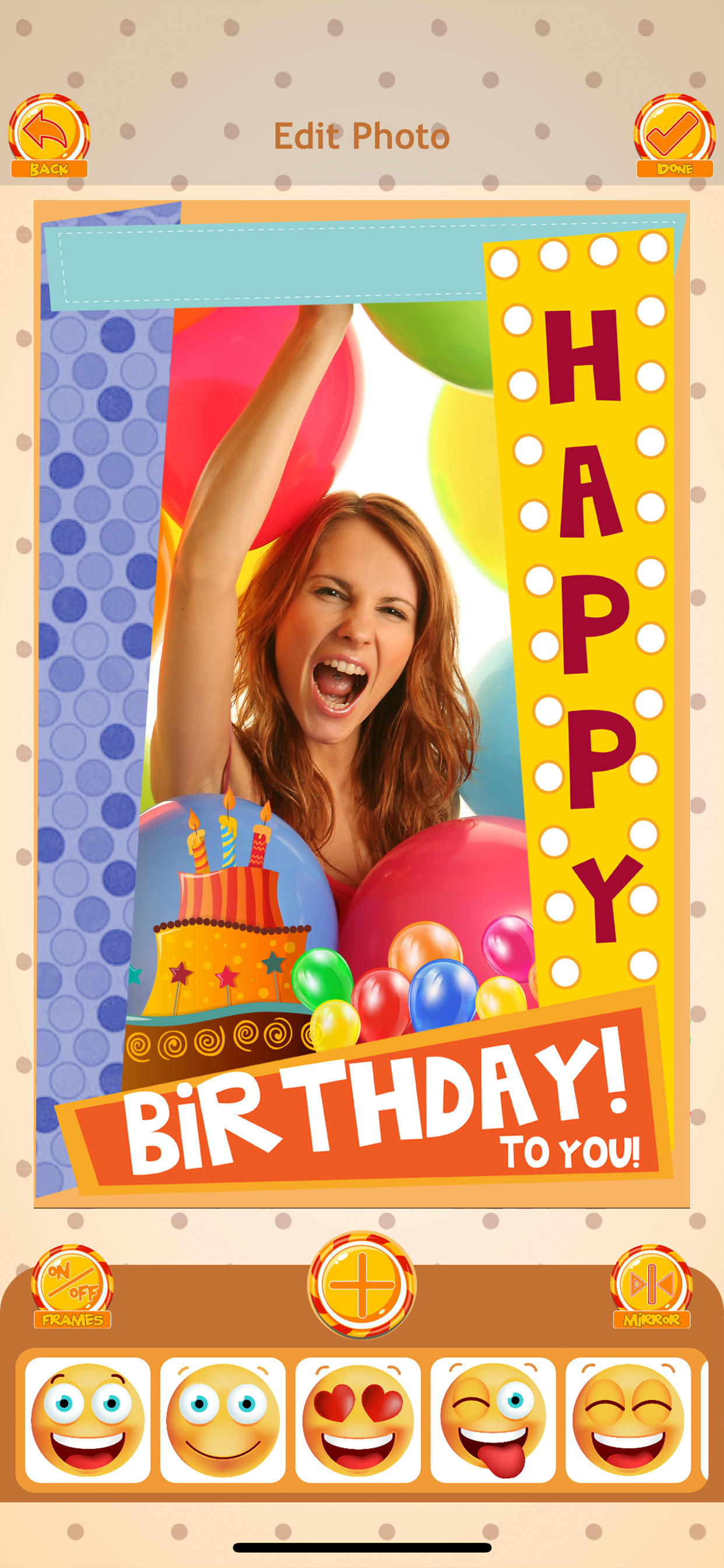 Happy Birthday Photo Editor screenshot 4