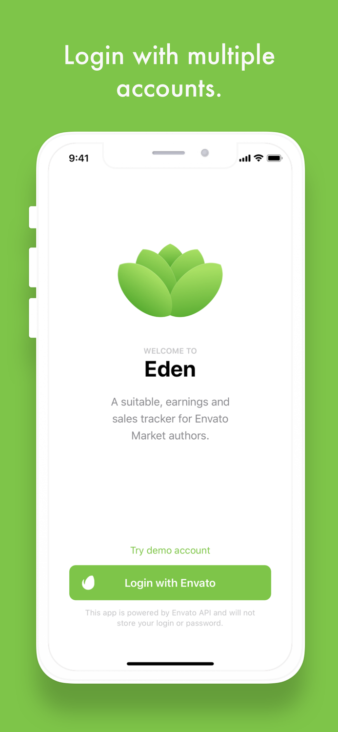 Eden - Envato Sales Tracker