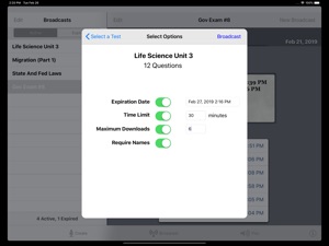 Audio Exam Creator screenshot #2 for iPad