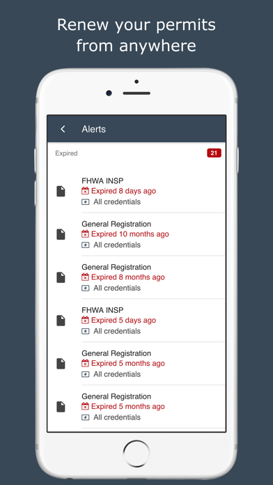 How to cancel & delete Truckstop eCredentials from iphone & ipad 4