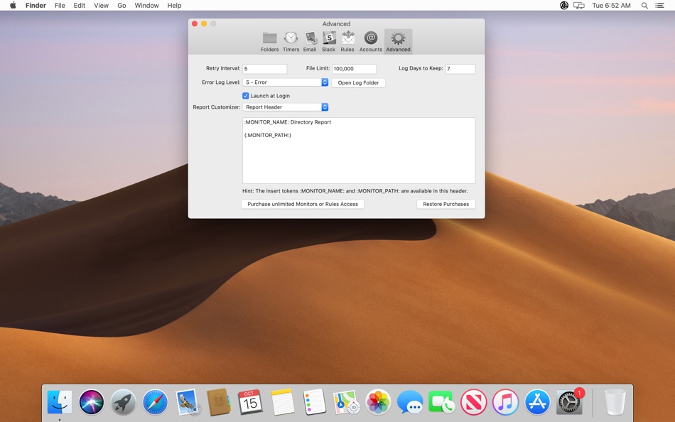 #9. Monitro (macOS) Podle: Intrinsic Properties, LLC