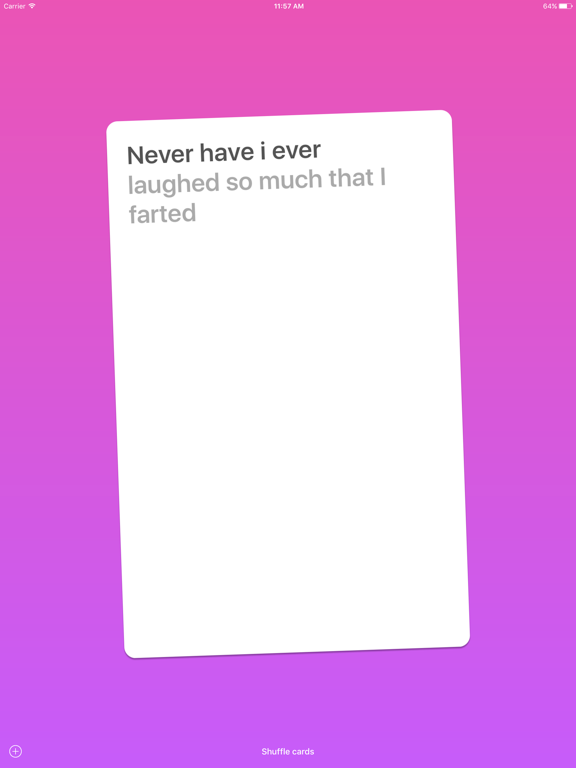 Screenshot #4 pour Never have I ever! Party game