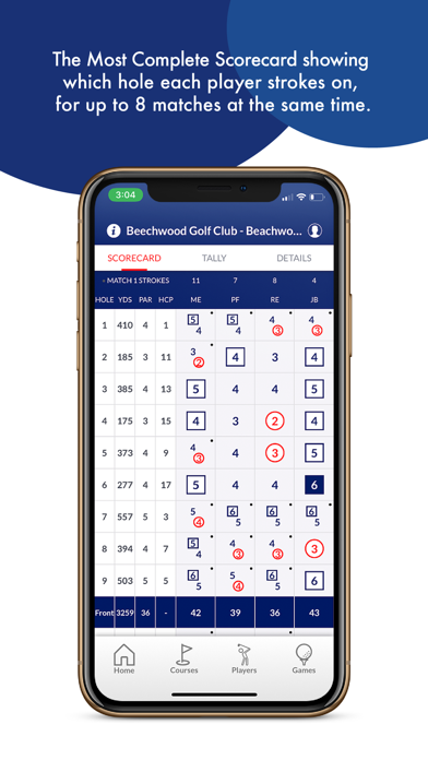 Golf Bettor Screenshot