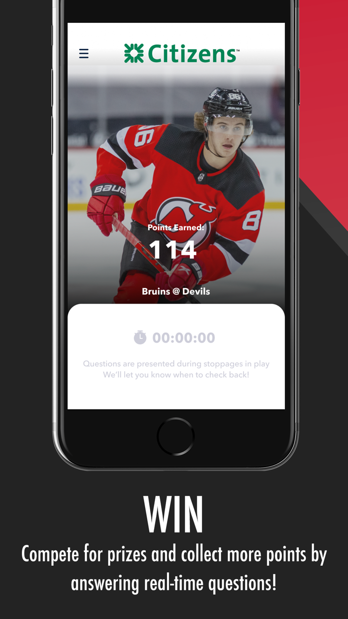 NJ Devils Black and Red Rewards