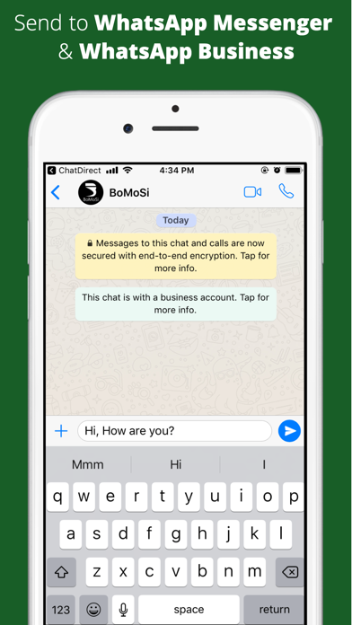ChatDirect - Message Directly screenshot 2