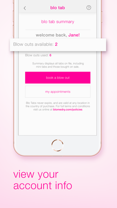 Blo Blow Dry Bar Screenshot