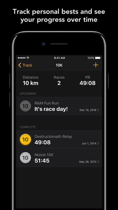 Screenshot #1 pour Track – Racing Log