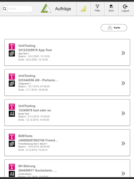 ARGUS Fermeldebau APP