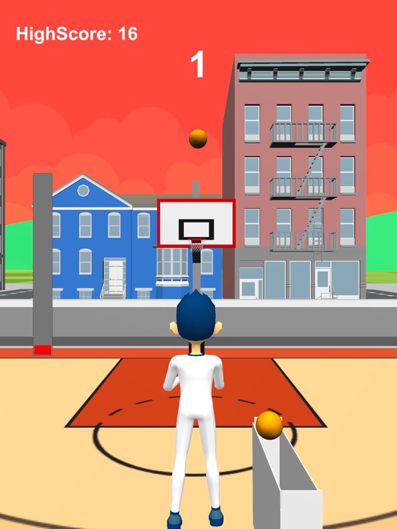 3 point shooter iPad screenshot 4 - Games app