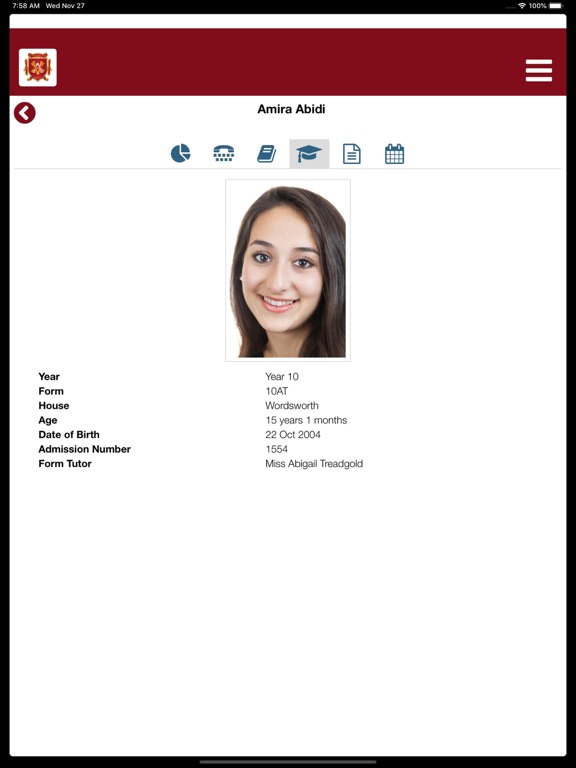 App screenshot