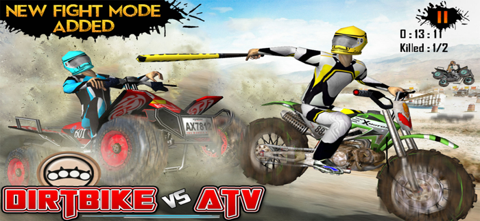 Dirt Bike vs Atv Racing Games