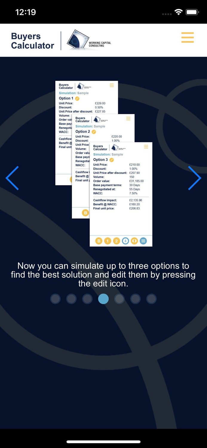 WCC Buyers Calculator