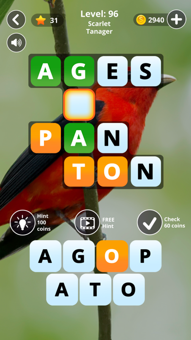 Screenshot #2 pour Words Up! Word Block Game