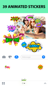 Comic 3D - Animated Stickers screenshot