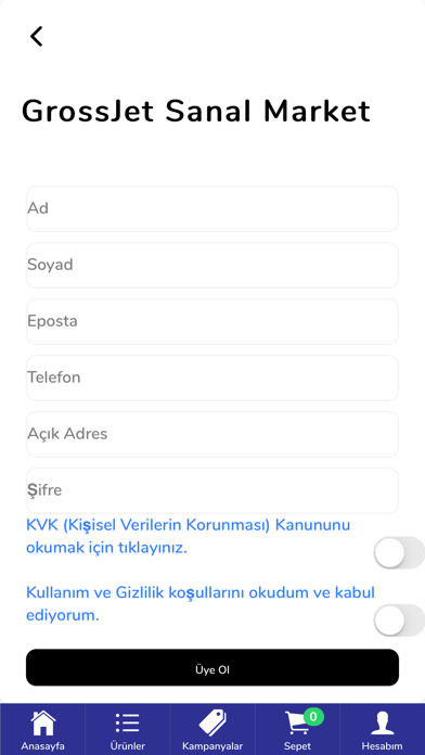 App screenshot
