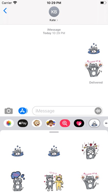 Cat star Stickers