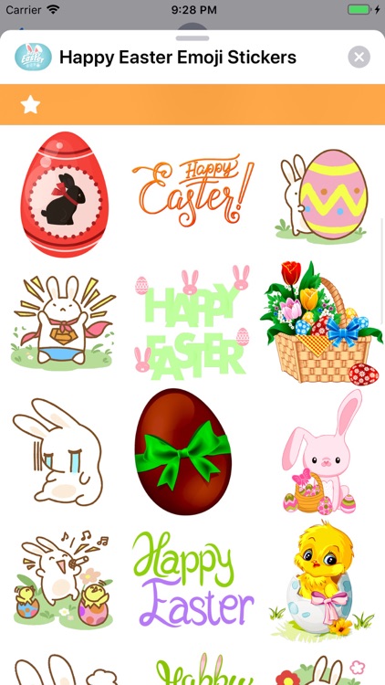 Happy Easter Emoji Stickers ! screenshot-5