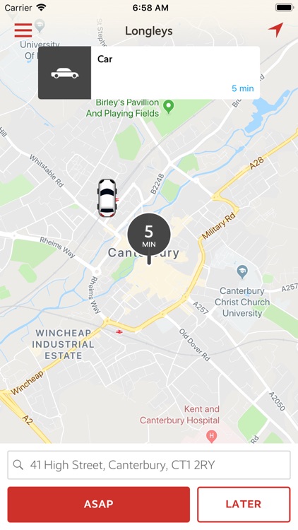 Longleys - Canterbury Cabs