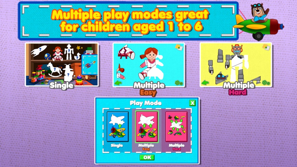 #2. Awesome Shape Puzzles 123 (iOS) Podle: GiggleUp Kids Apps And Educational Games Pty Ltd