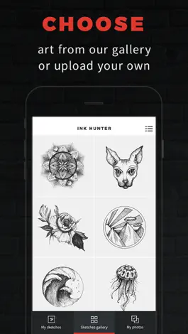 Game screenshot INKHUNTER Try Tattoo Designs mod apk