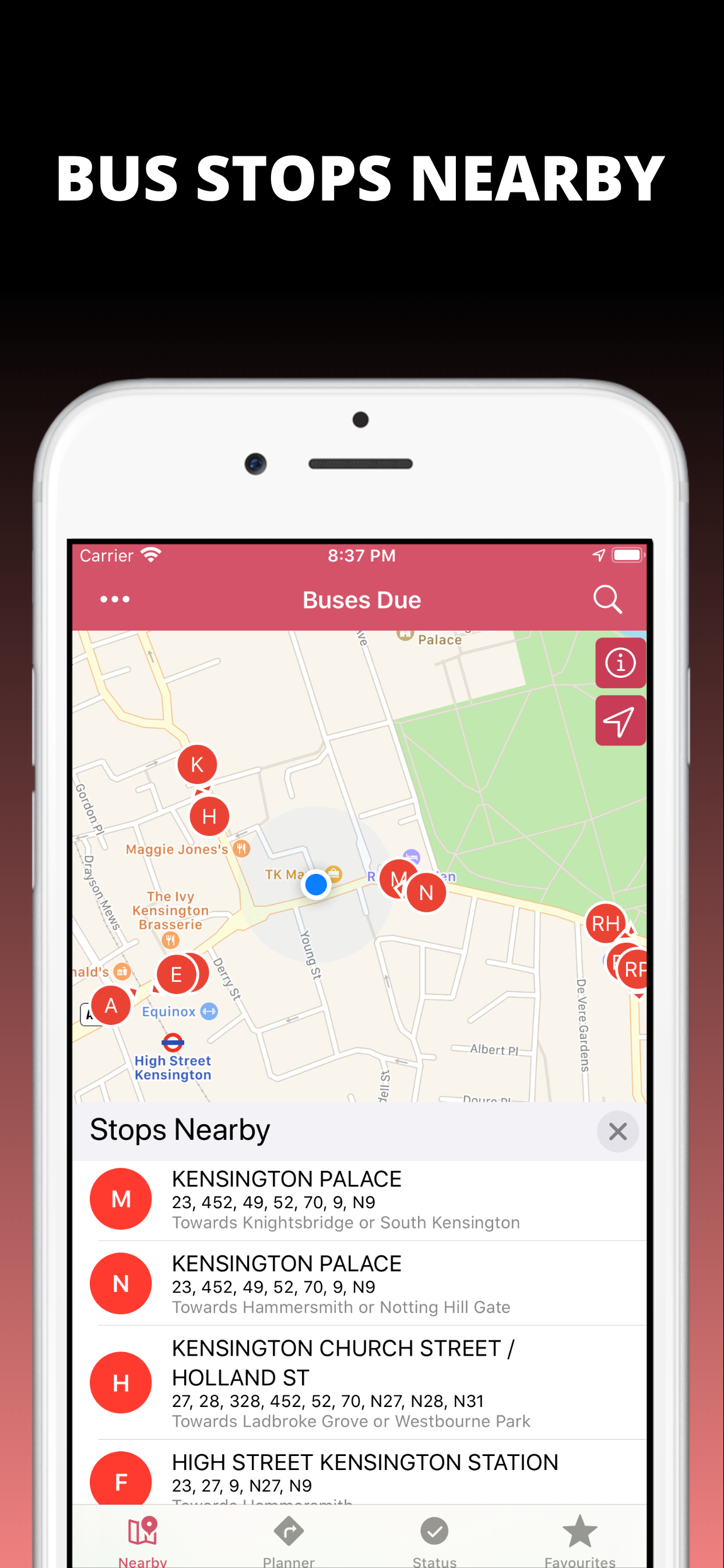 Buses Due: London bus times screenshot 3