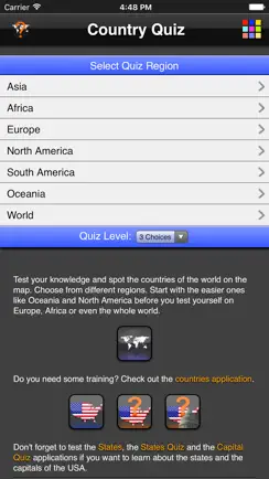 Country Quiz iPhone image 1