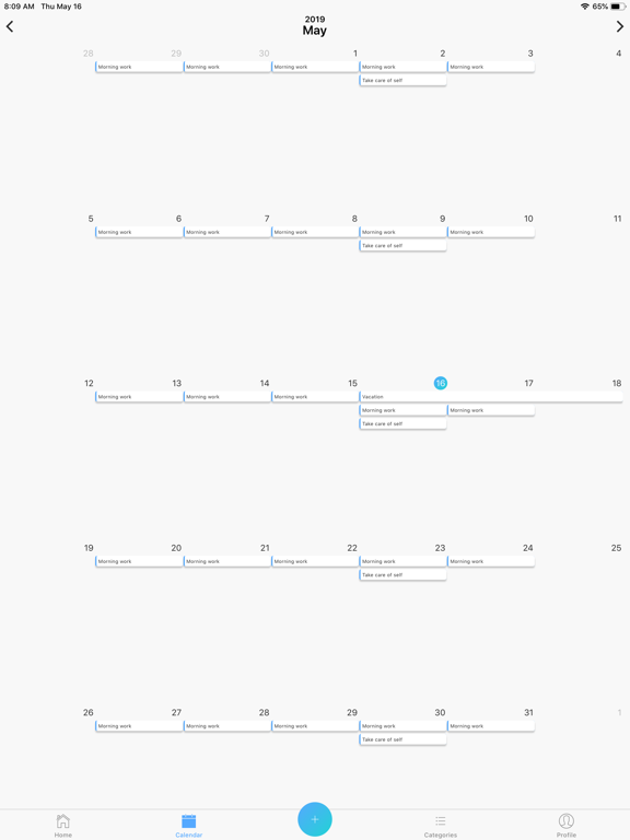 Screenshot #6 pour DoNow - To-Do List Calendar