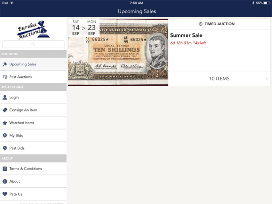 Screenshot #4 pour Eureka Auctions