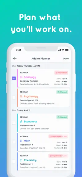 Game screenshot Shovel - Study Planner apk