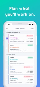 Shovel - Study Planner screenshot #2 for iPhone