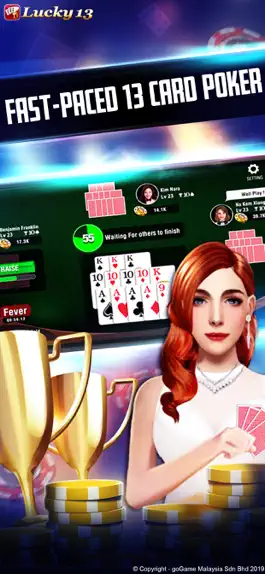 Game screenshot Lucky 13: 13 Poker Puzzle mod apk