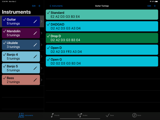 Chordial iPad screenshot 6 - Music app
