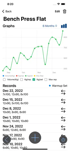 Game screenshot GymSets apk