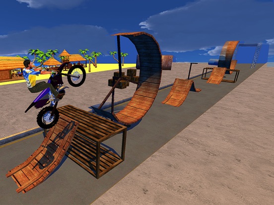 Racing Bike Stunts Ramp Ride screenshot 2