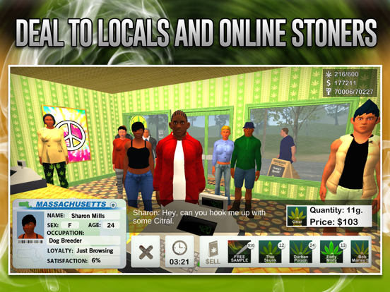 Screenshot #4 pour Weed Garden Online