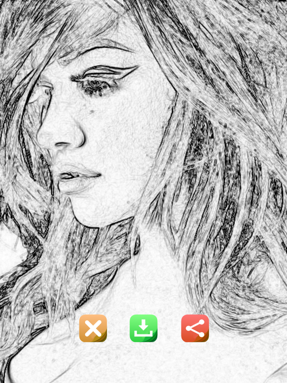 Screenshot #6 pour Pencil Sketch Maker -