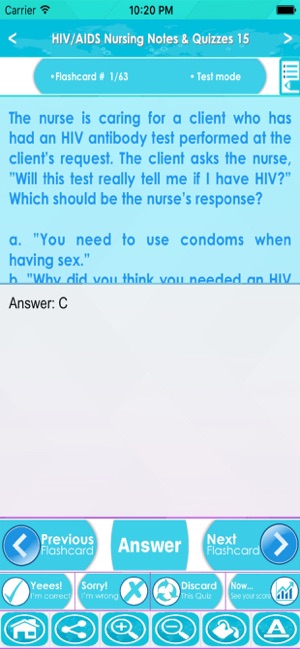 HIV/AIDS Nursing Exam Review(圖4)-速報App