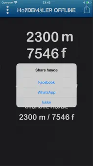Altimeter Offline iphone bilder 1